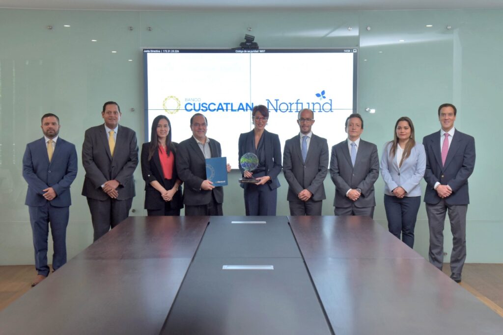 Norfund-Fondo Noruego, aprueba US$20 millones de dólares en financiamiento al Banco CUSCATLAN para el fortalecimiento de la economía salvadoreña