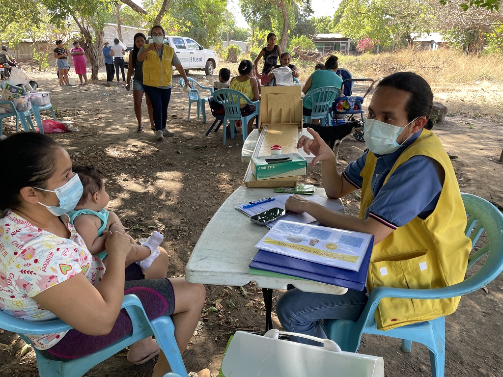 Programa Primera Infancia en Jiquilisco y Ozatlán, departamento de Usulután fue lanzado por las organizaciones FUSAL y Neoen