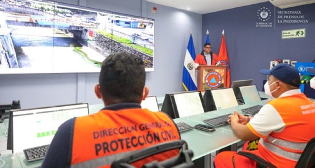 Protección Civil, inaugura Sistema de Alerta Temprana o video vigilancia en san Salvador y Antiguo Cuscatlán para salvaguardar habitantes