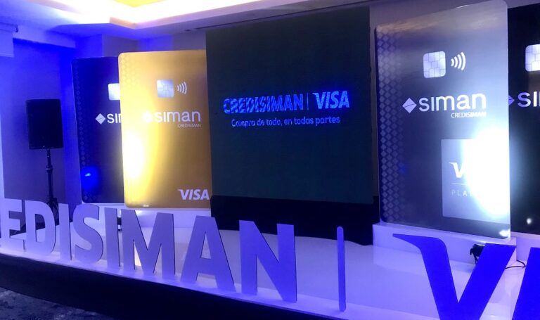 Almacenes SIMAN en su búsqueda de innovarse, lanza su tarjeta CREDISIMAN VISA con la que podrán comprar en cualquier establecimiento