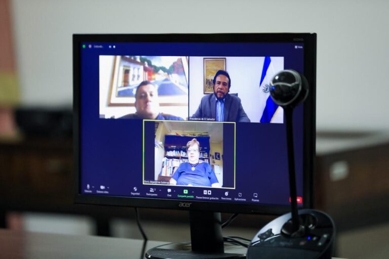 Vicepresidente Félix Ulloa sostiene reunión virtual con homólogos de Guatemala y Honduras, en su calidad Comisión Plan Trifinio