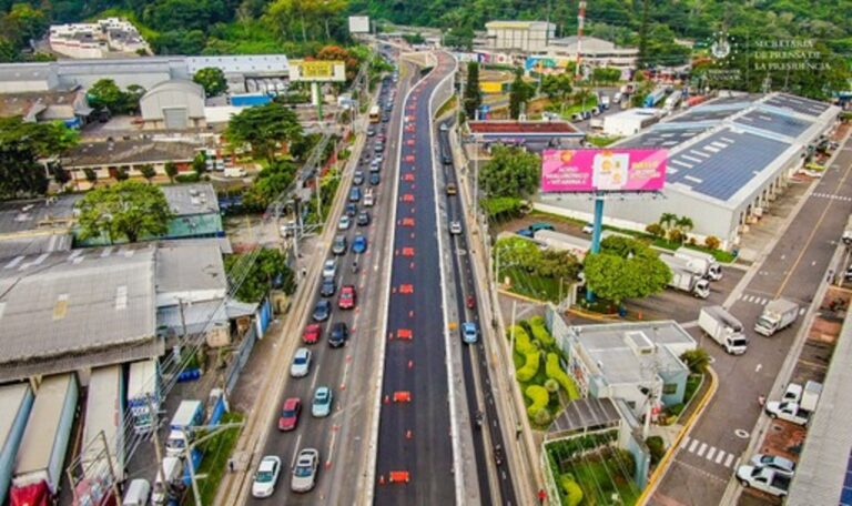 Habilitado paso vehicular en paso a desnivel del redondel Utila, en Santa Tecla, carretera al Puerto de la Libertad