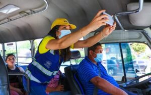 Controles vehiculares vacaciones agostinas  del Viceministerio de Transporte incluye verificación de tarifas transporte público de pasajeros