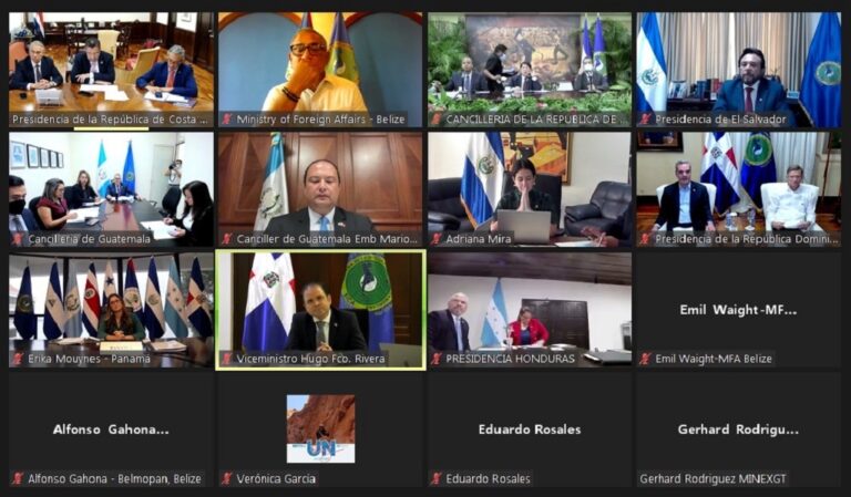 Jefes de Estado de Centro América y eligen a Werner Isaac Vargas Torres, como nuevo Secretario General de SICA