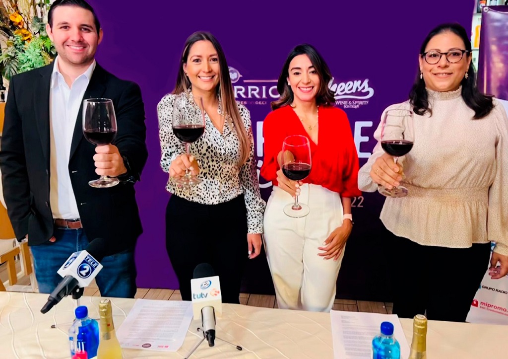 Presentan exclusiva feria vinos San Salvador 2022
