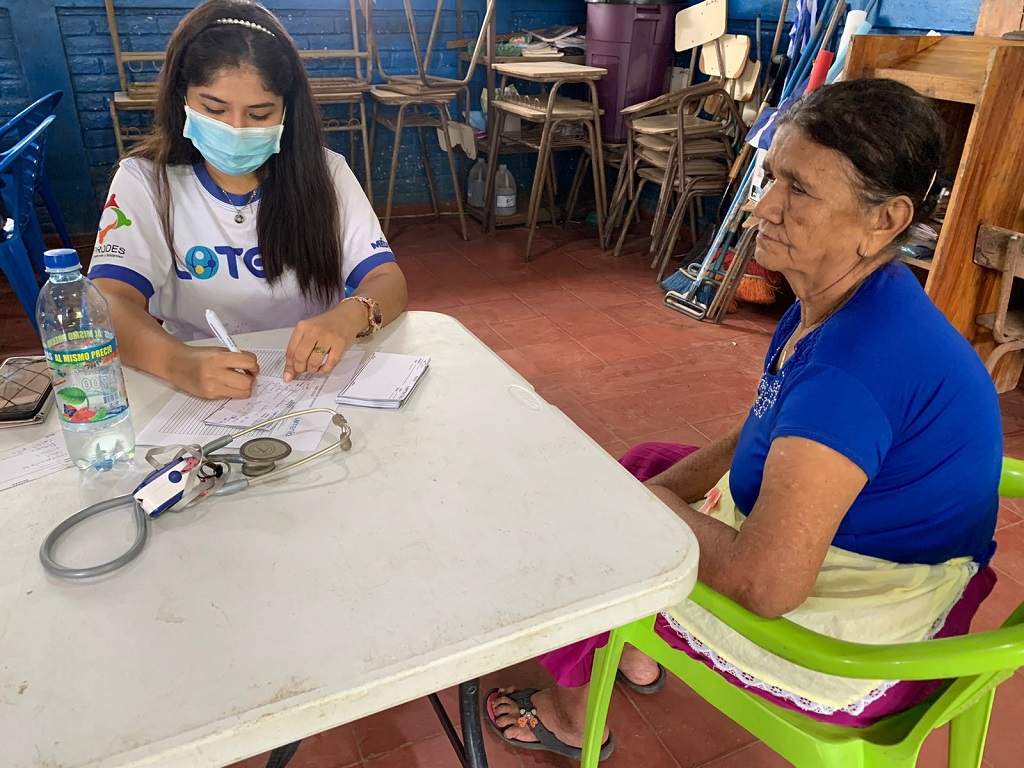 Lotería Nacional lleva Brigada Médica al El Sunzal