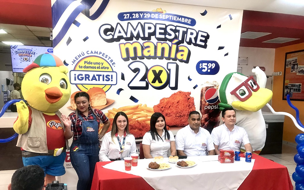 ¡Vuelve campestre manía 2X1!
