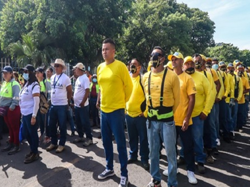 Campaña de limpieza en Mejicanos y Soyapango