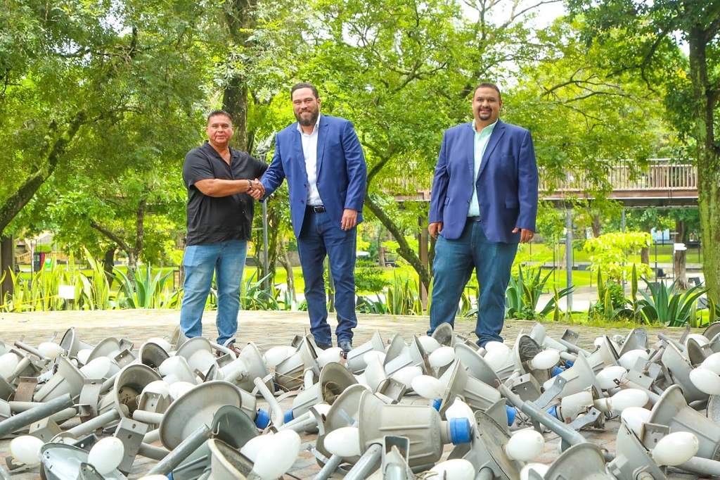 Donan 850 luminarias Santa Ana y Conchagua