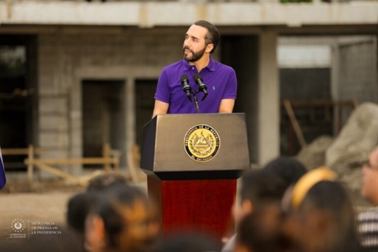 Presidente Nayib Bukele lanza Mi Nueva Escuela