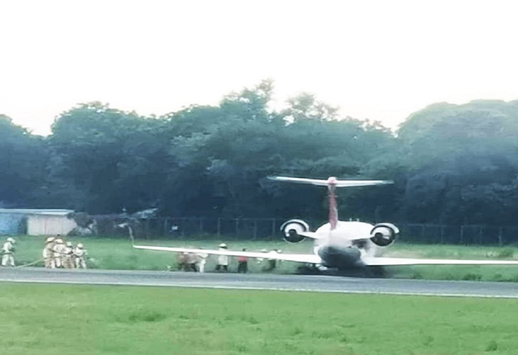 Nicaragua: avión con 59 pasajeros salió de la pista