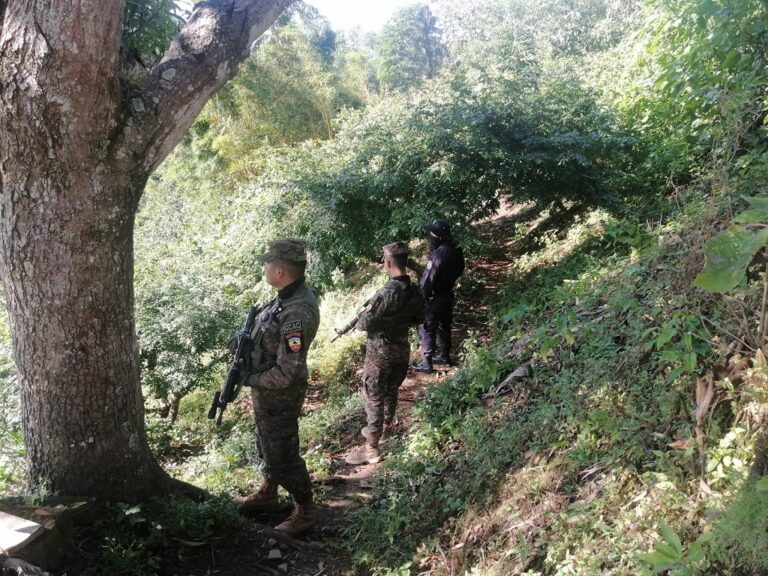 Fuerza Armada y PNC en patrullajes La libertad