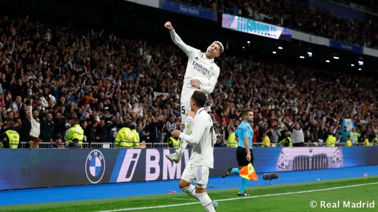 3-1 vitoria del Real Madrid contra el Sevilla