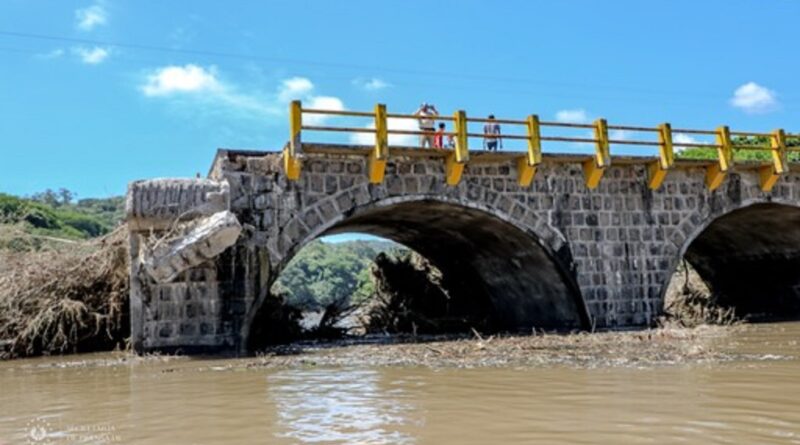 MOP desarrolla obras puente Titihuapa, Cabañas
