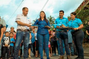La DOM renueva calles en Sensuntepeque
