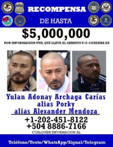 EE. UU., ofrece $5 millones por captura cabecilla