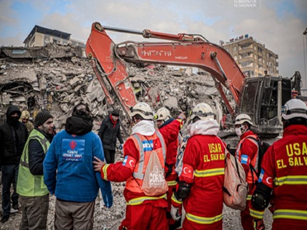 Misión a Turquía en labores de búsqueda y rescate