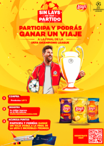 La UEFA Champions League se vive con Lay's