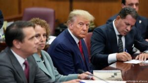 Donald Trump se declara inocente de 34 cargos