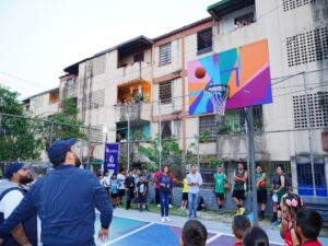 Alcaldía entrega cancha remodelada de La Málaga