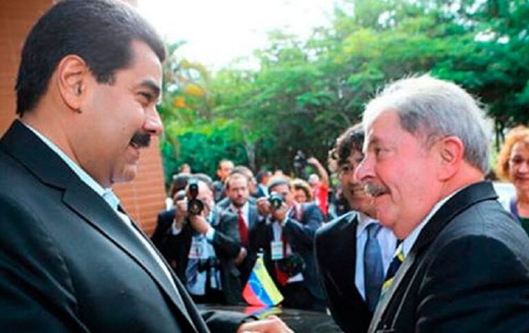 Lula Da silva y Maduro apuestan por la amistad
