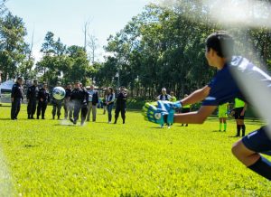 Inauguran séptimo torneo Liga Atlética Policial