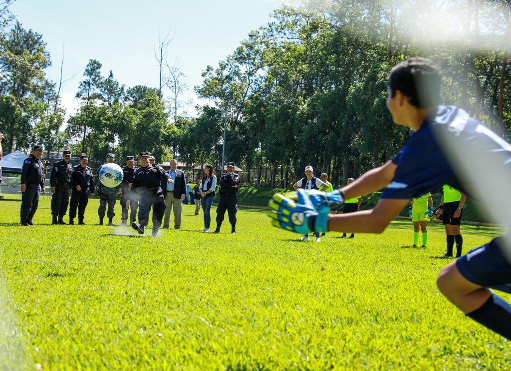Inauguran séptimo torneo Liga Atlética Policial