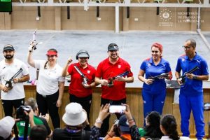 México gana oro y plata en pistola de aire 10 metros tiro deportivo