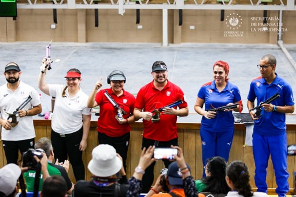 México gana oro y plata en pistola de aire 10 metros tiro deportivo