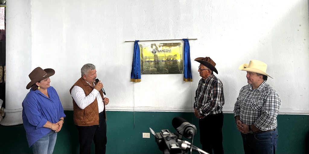 BANCOVI nomina su Centro Recreativo "Luis Alonzo Cruz Moreno"
