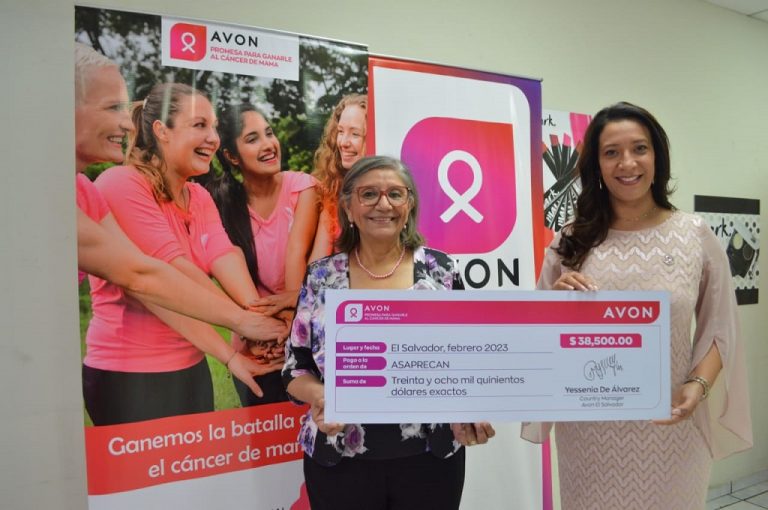 Avon promueve ganarle al cáncer mama y fin a violencia de género