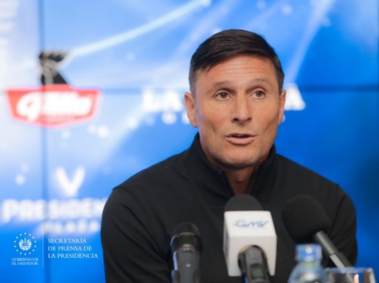 Javier Zanetti dice El Salvador es uno de los países más seguros