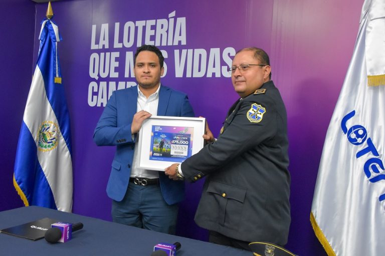 Lotería dedica sorteo de este miércoles a la Policía Nacional Civil