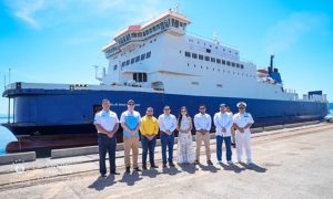 Llega ferri Blue Wave Harmony con ruta El Salvador y Costa Rica