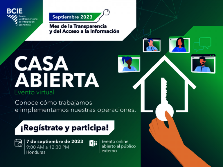 BCIE reafirma compromiso con la transparencia con Casa Abierta
