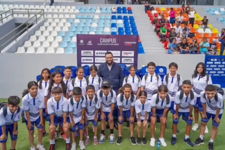 Alcalde Mario Durán inauguró Campus LaLiga San Salvador 2023
