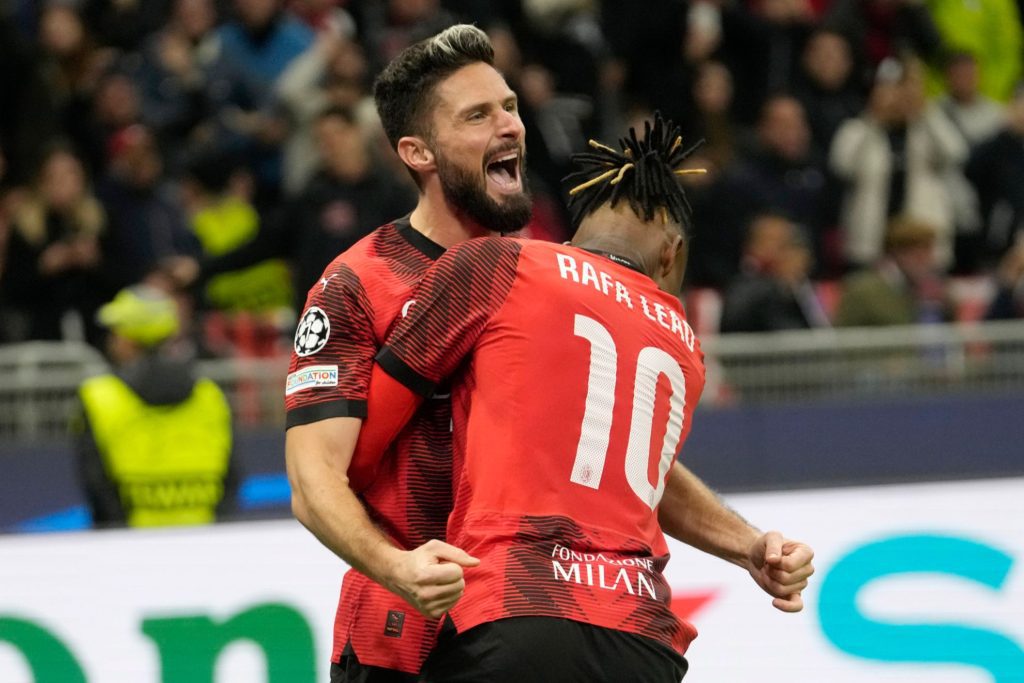 Rafael Leao y Giroud remontan el tanto inicial de Skriniar y 'resucitan' al equipo de Stefano Pioli, que llegaba muy tocado al duelo.
