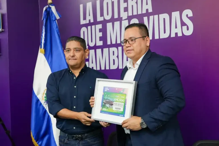 Lotería Nacional dedica sorteo a Correos de El Salvador