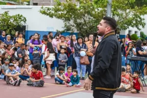 Gobierno celebra la Navidad comunidad 10 de Octubre