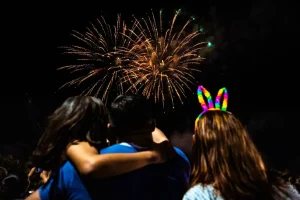 Pollo campero cierra 2023 con su tradicional show de luces