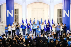Nuevas Ideas inicia campaña candidatos diputados San Salvador