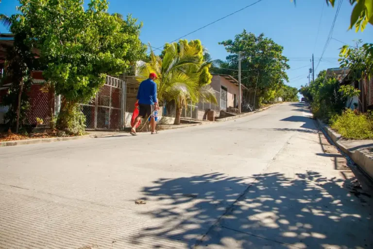 DOM renueva más calles urbanas del municipio de Uluazapa