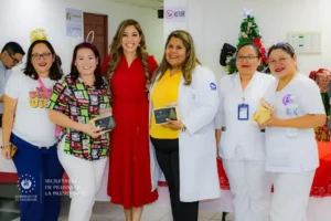 Gobierno entrega cenas de fin de año centros hospitalarios