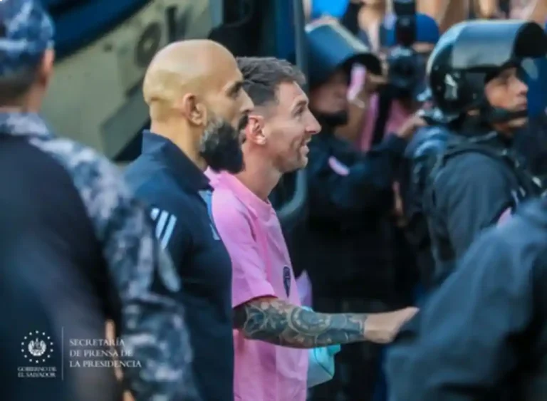Juego entre la Selecta y el Inter Miami contó con seguridad