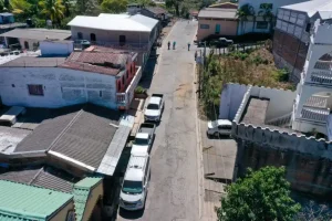 Reparan calles de Corinto, Morazán, con Plan Nacional de Bacheo