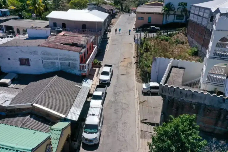 Reparan calles de Corinto, Morazán, con Plan Nacional de Bacheo