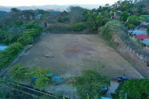 Inicia mejoramiento de cancha Delicias de Concepción, Morazán
