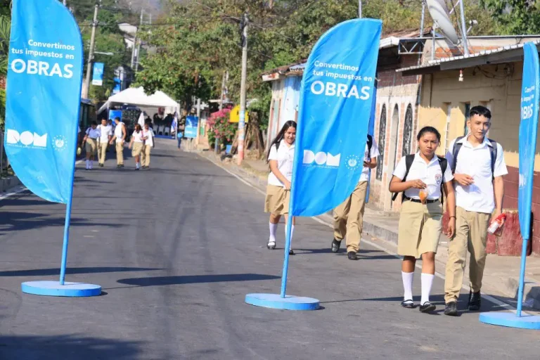 Impulsan desarrollo San Francisco Javier con calles reparadas