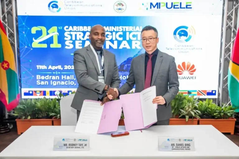 Huawei y CTU fortalecen camino para un Caribe más digitalizado