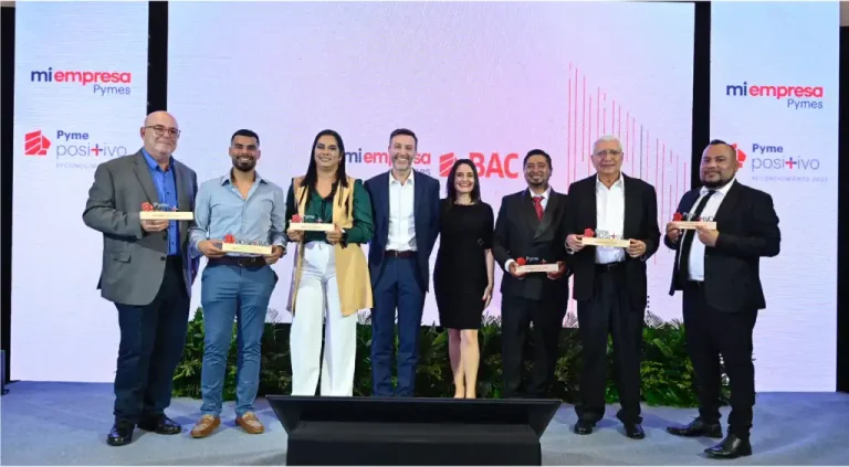 BAC premió a empresas PYMES positiva 2023